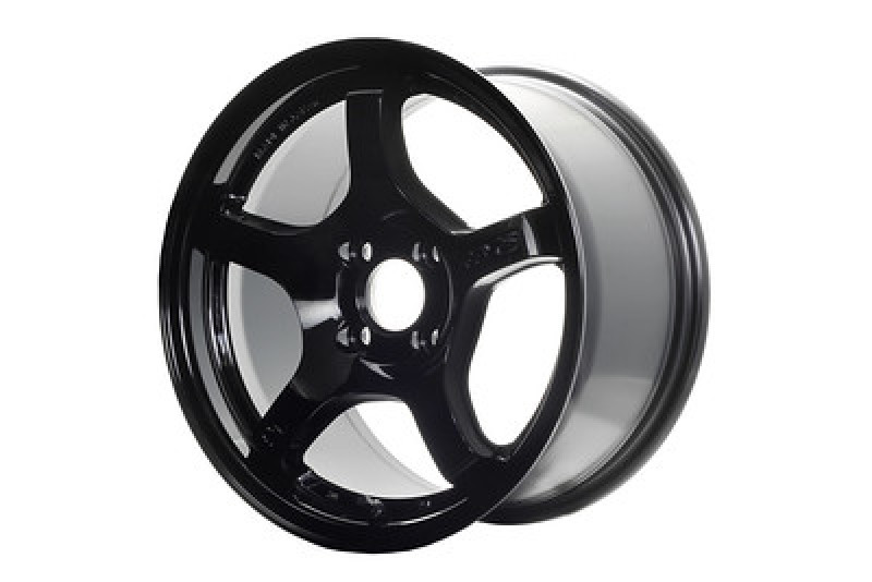 Gram Lights 57CR 15x8.0 +35 5x114.3 Glossy Black Wheel
