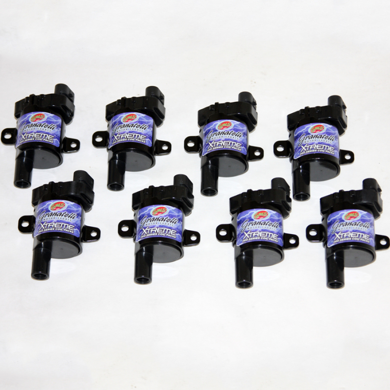 Granatelli 97-12 GM LS 4.8L/5.3L Trucks/SUV Cylindrical Pro Series Xtreme Coil Packs