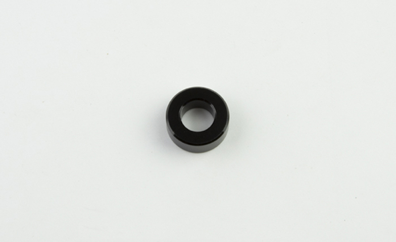 Wilwood spacer alum .750 ODX.394 IDX.280 LG black