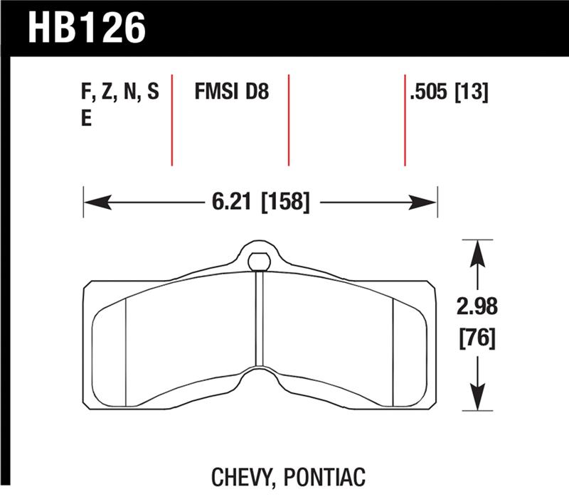 Hawk HPS Street Brake Pads