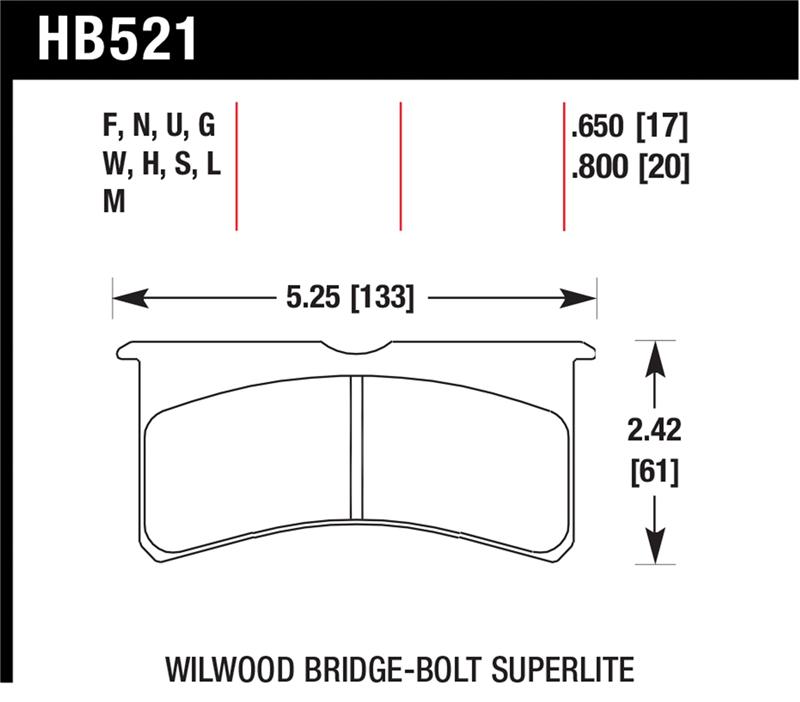 Hawk HP+ Street Brake Pads