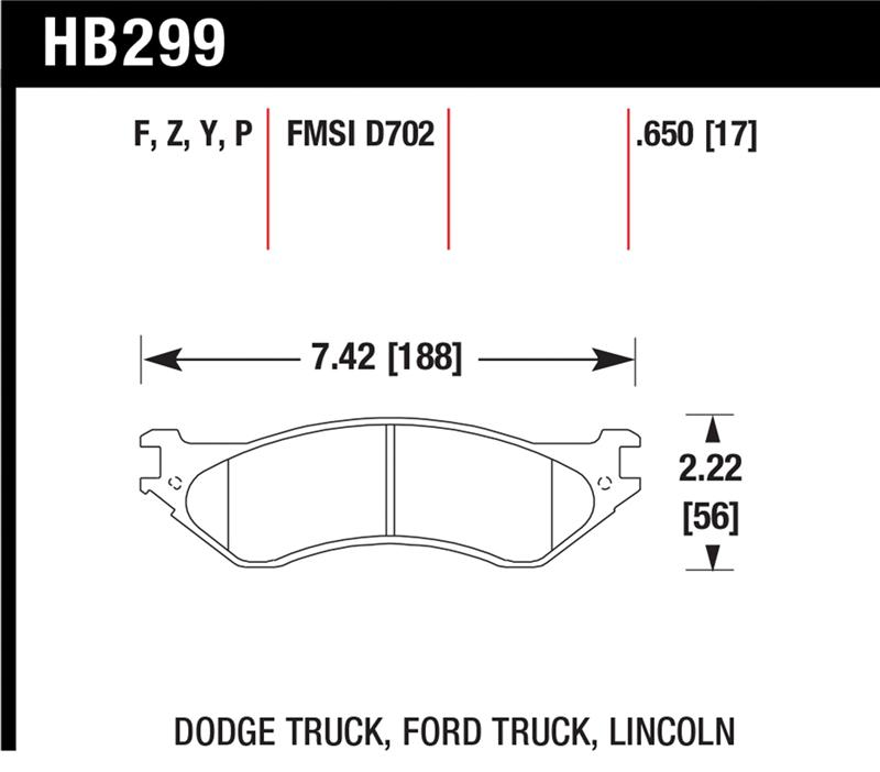 Hawk Super Duty Street Brake Pads