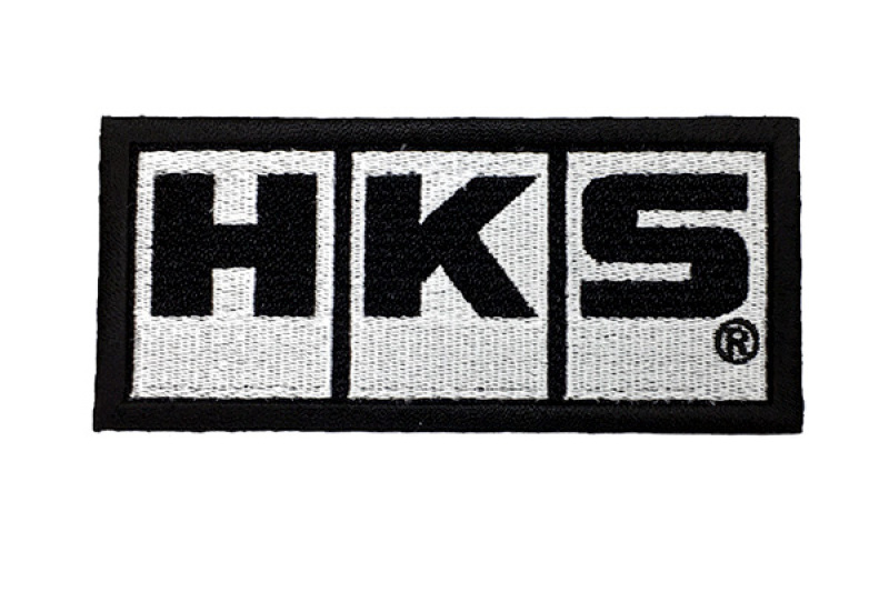 HKS Patch HKS W105 White