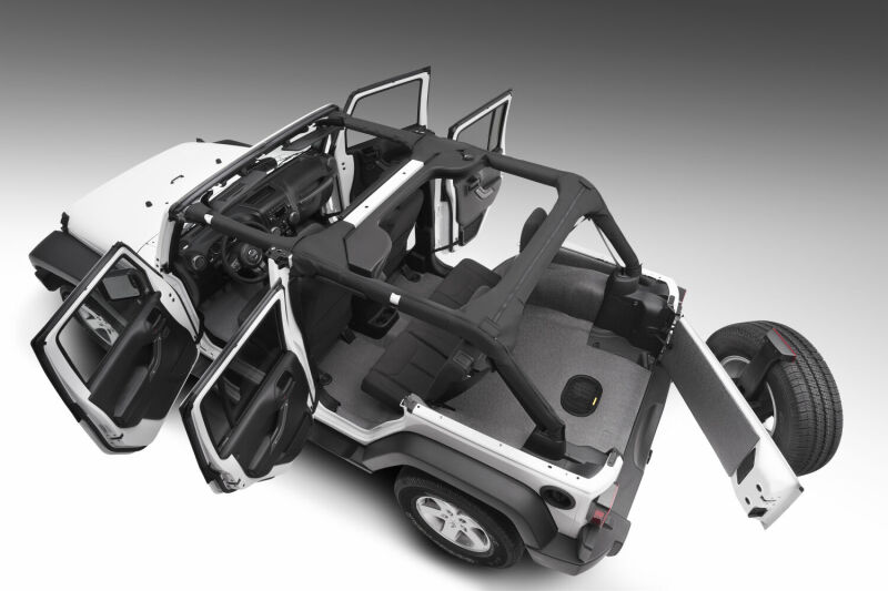 Husky Liners 11-17 Jeep Wrangler JKU 4dr (Incl. TG & Tub Liner) Guardian Impact Jeep Liner