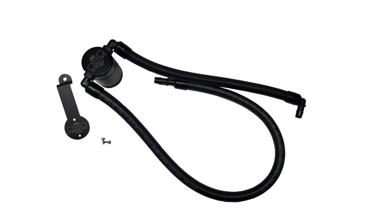 J&L 2021-2025 Jeep Wrangler 392 Oil Separator 3.0 Passenger Side - Black Anodized