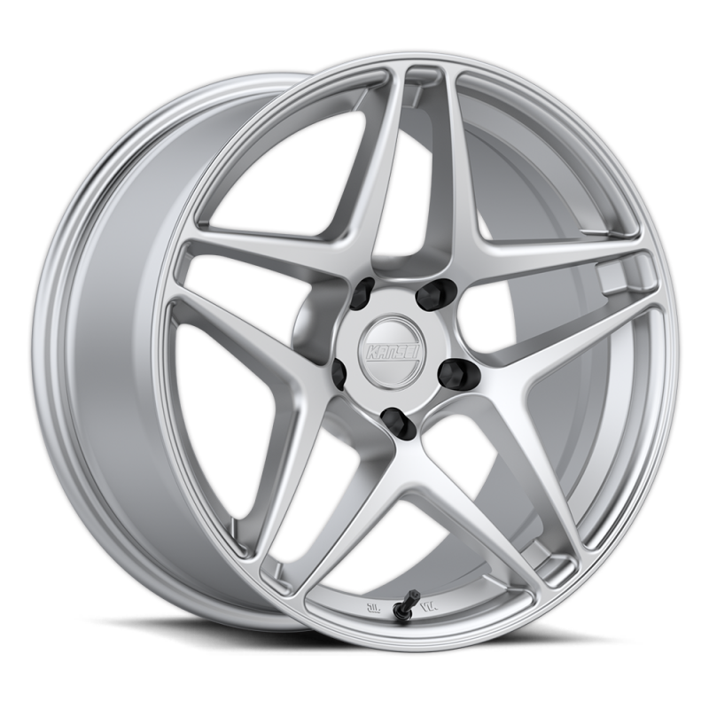 Kansei K15H Astro 18x8.5in / 5x108 BP / 35mm Offset / 63.4mm Bore - Hyper Silver