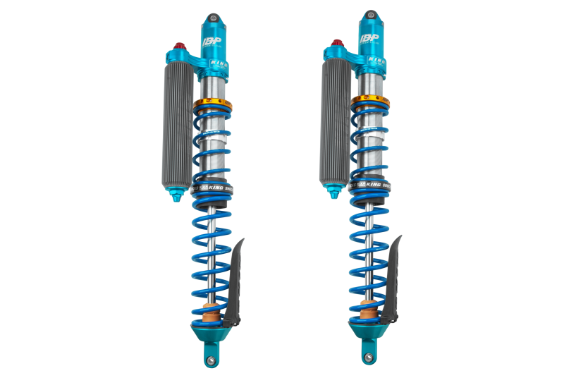 King Shocks 2022+ POLARIS RZR PRO R 3.0 Rear Coilover Finned Reservoir Shock w/2.5 Adjuster -Single