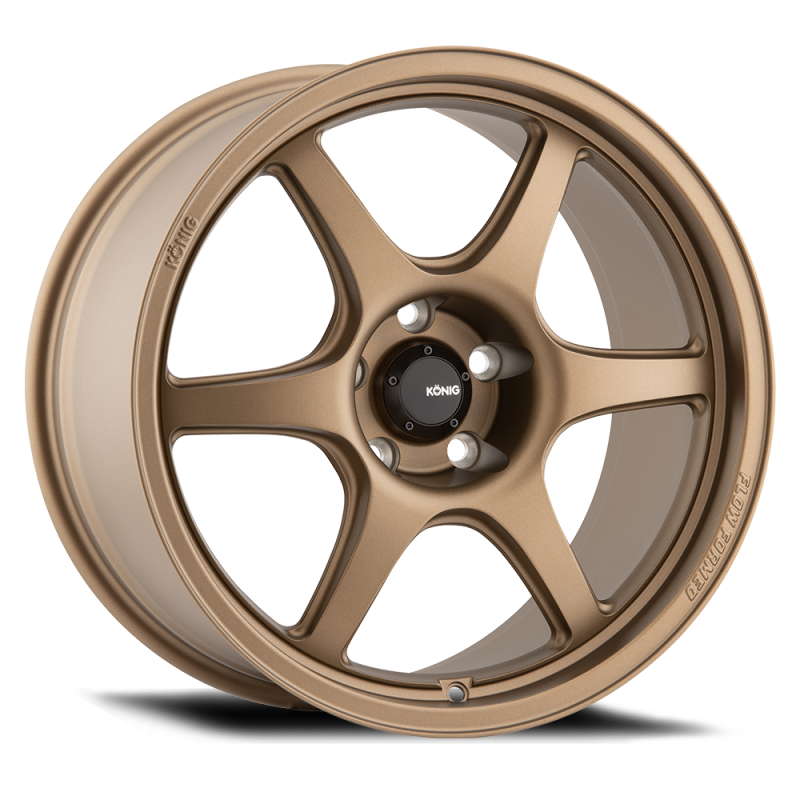 Konig Hexaform 15x7.5 4x100 ET35 Matte Bronze