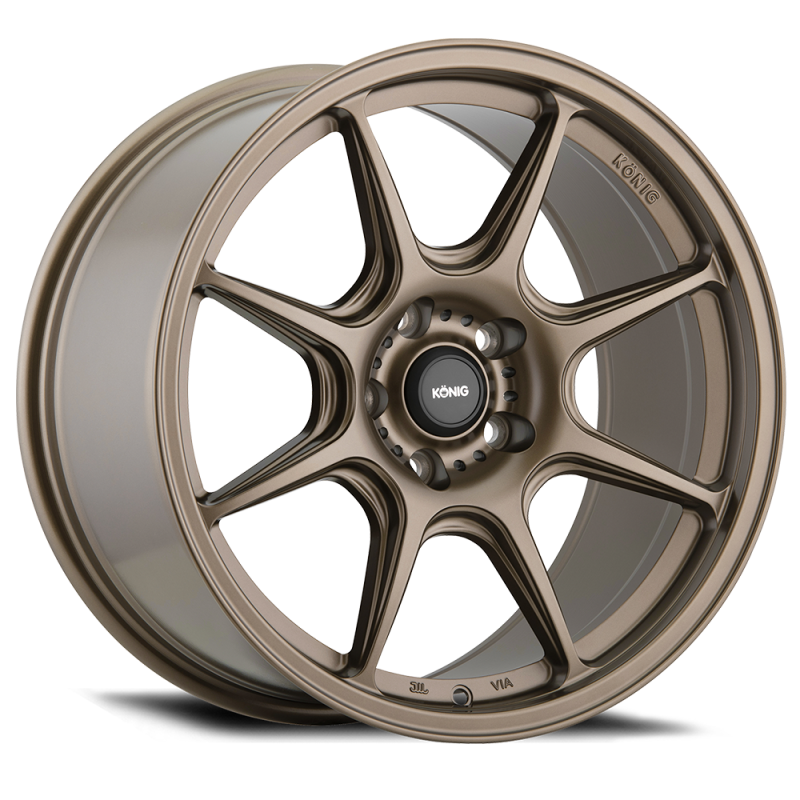Konig Lockout 17x8 4x108 ET40 Matte Bronze