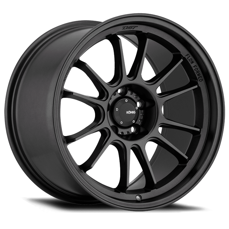 Konig Hypergram 18X10B 5X120 ET25 Matte Black Flow Formed