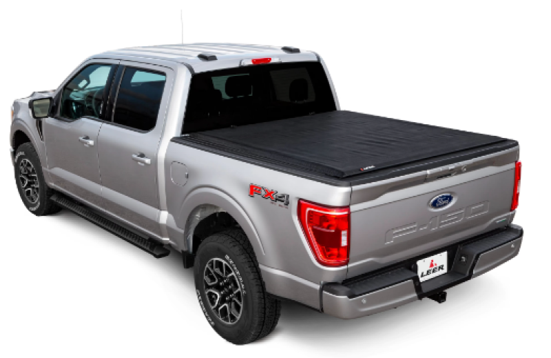 LEER 07-13 GMC Silverado/Sierra AC SR250 66GSO 6Ft6In Tonneau Cover - Rolling Full Size Standard Bed