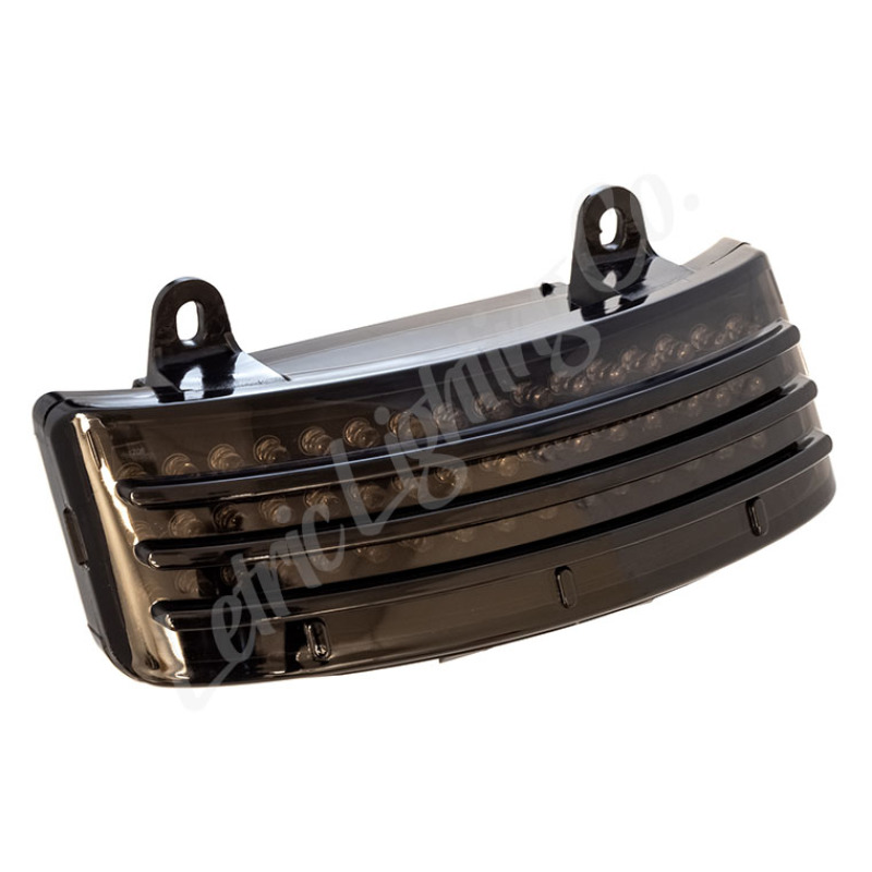 Letric Lighting Tri-Bar Fndr Taillight LED Smoke