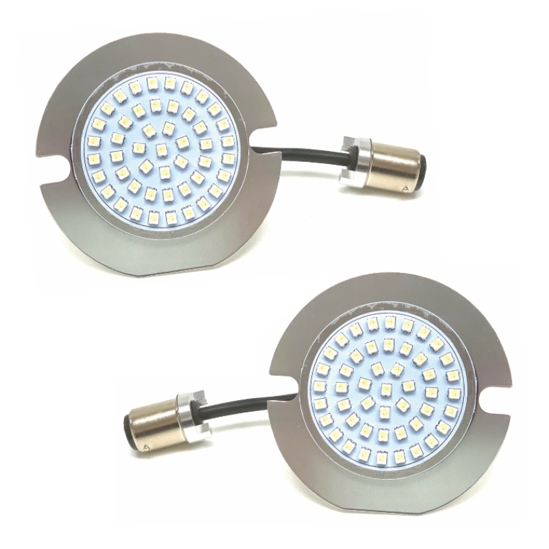 Letric Lighting Flat Switchbacks Front 1157 White/Ab