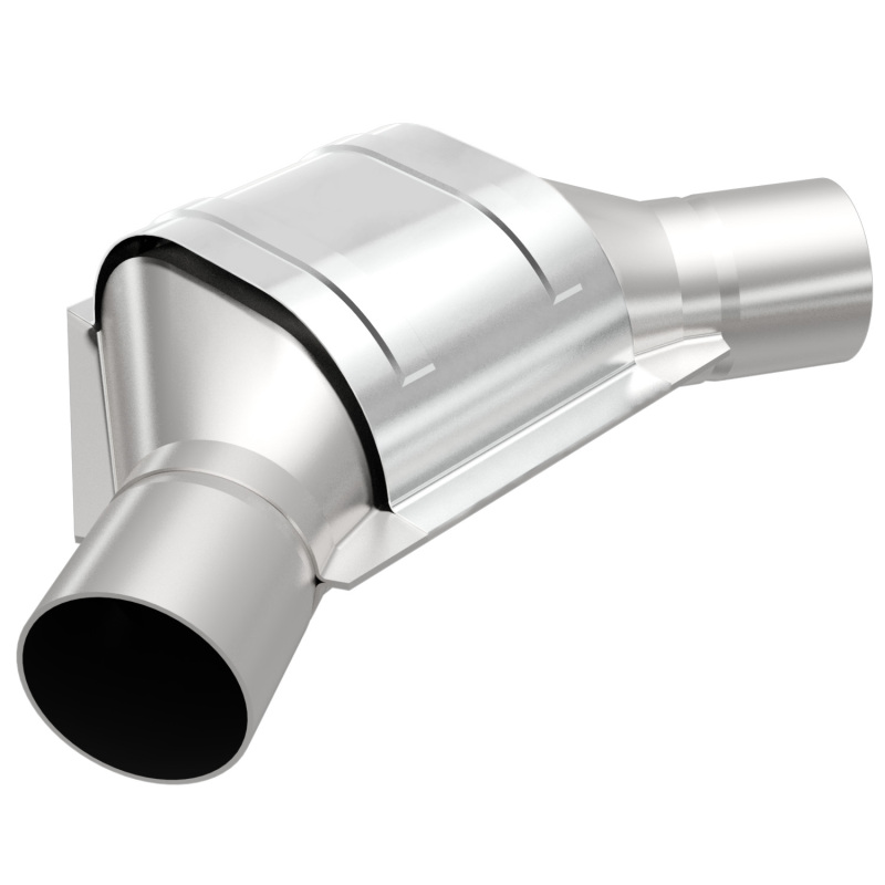 MagnaFlow Universal Catalytic Converter 2.25inch Angled Inlet/Outlet