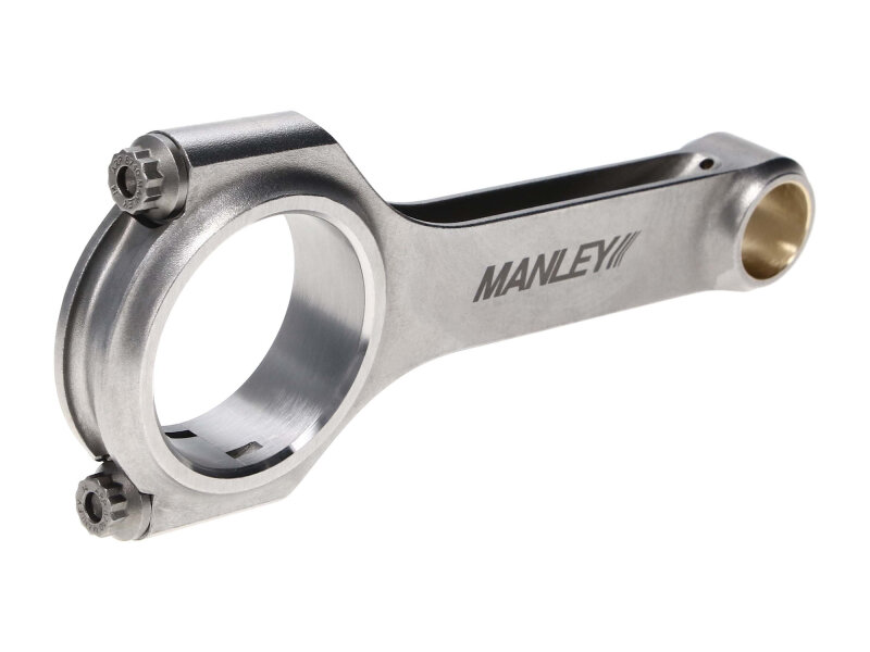 Manley Ford 2.0L EcoBoost H Beam Connecting Rod w/ .886 inch Wrist Pins ARP 2000 Rod Bolts - Single