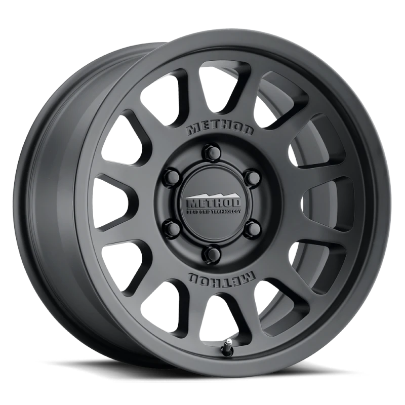 Method MR703 17x8.5 +35mm Offset 6x5.5 106.25mm CB Matte Black Wheel