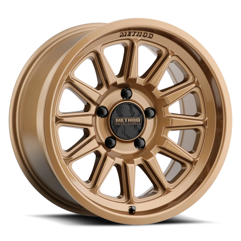 Method MR323 18x9 / 6x5.5 BP / 12ET / 5.44in BS / 106.25mm CB - Gloss Bronze Wheel