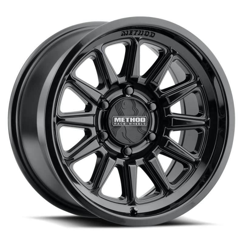 Method MR323 - 17x8.5 / 6x5.5 / ET 25 / 106.25 CB - Gloss Black