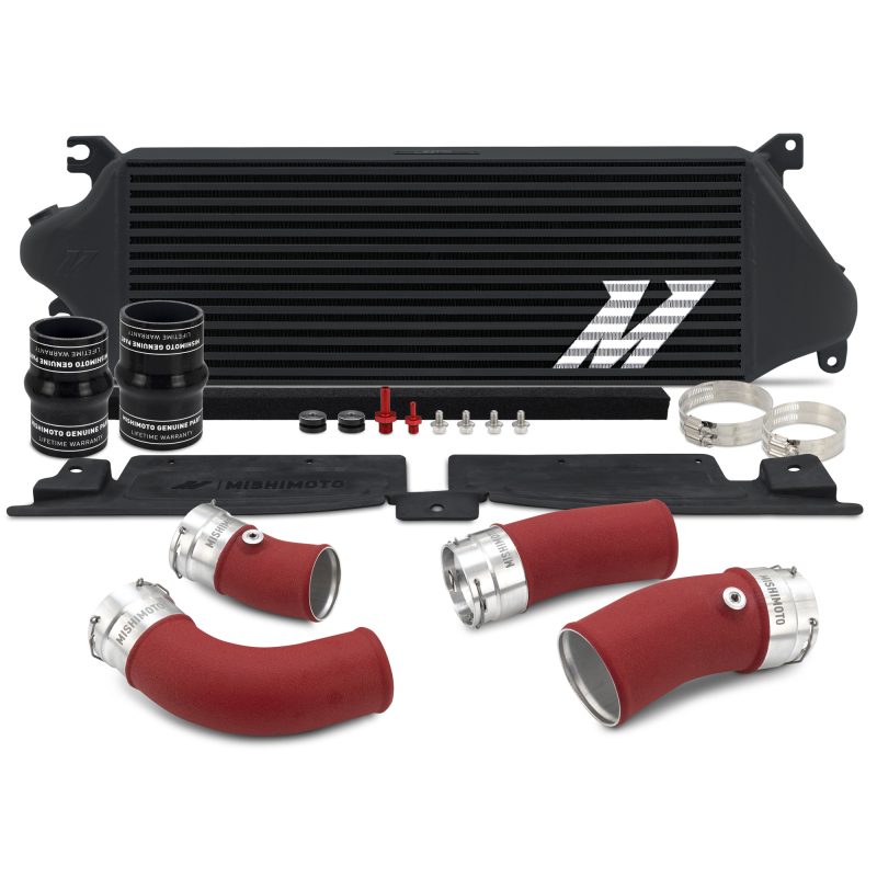 Mishimoto 24+ Tacoma Performance Intercooler Kit - BK Cooler - RD Pipes