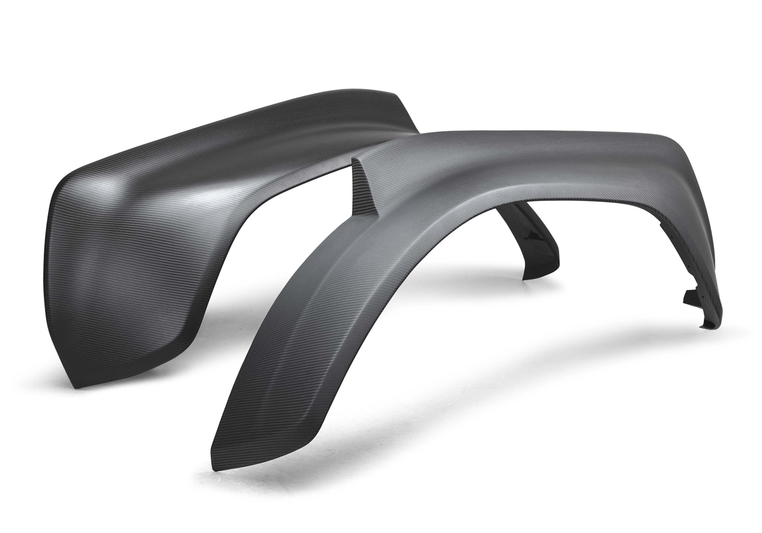 2022-2025 Bronco Raptor Carbon Fiber Rear Fender Flare Set-Matte (M-16268-BMR)