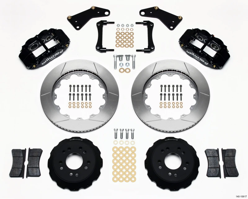 Wilwood Narrow Superlite 6R Front Hat Kit 14.00in 65-82 Corvette C2/C3