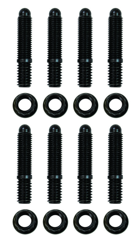 Moroso Pontiac Valve Cover Stud Kit w/ Bullet Nose Studs/12 Pt Nuts