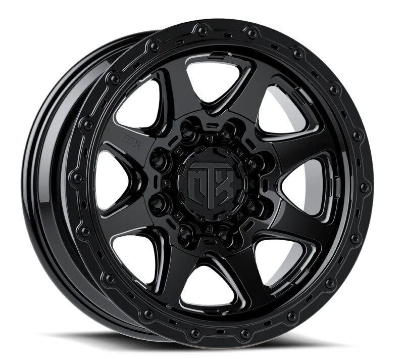 MTX Spitfire 8 Gloss Black 20x10in / 8x180 BP / -18mm Offset / 125.2mm Bore