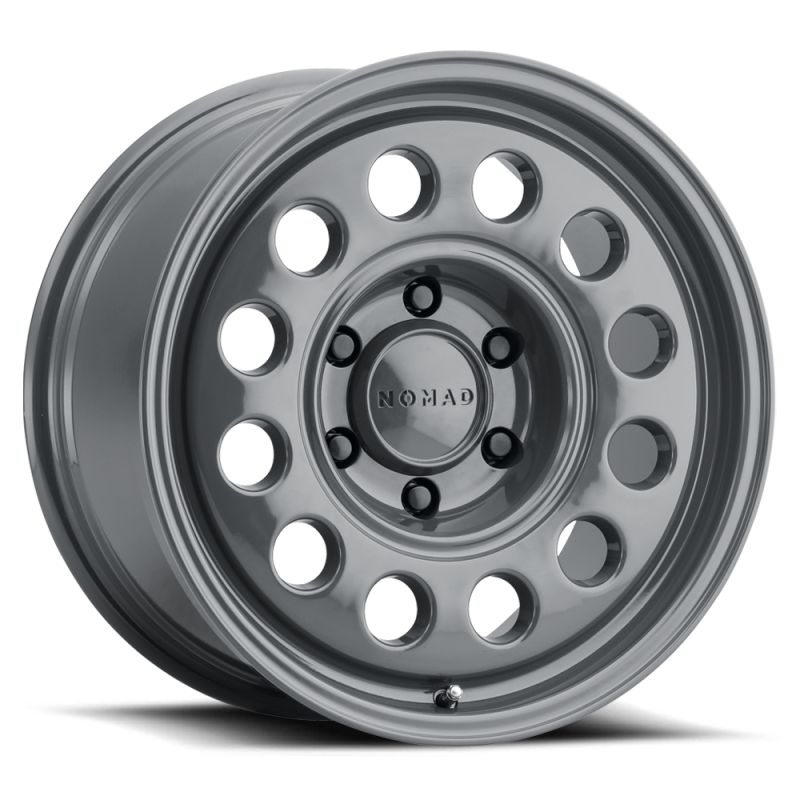 Nomad N501UG Convoy 18x8in / 5X120 BP / 44mm Offset / 73.1mm Bore - Utility Gray