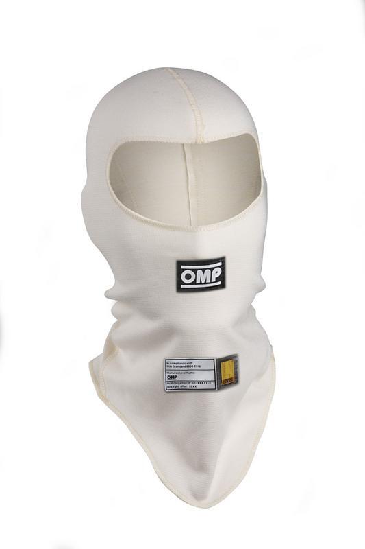 OMP First Balaclava Fia 8856-2018 White Sz S