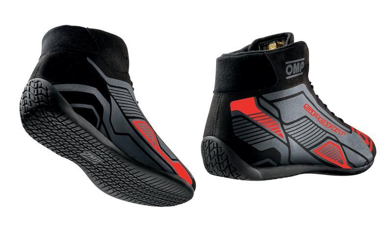 OMP Omp Sport Shoes Fia 8856-2018 Black / White Sz 43