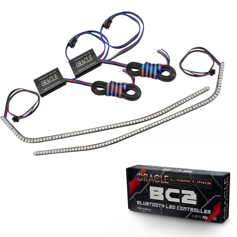 Oracle 16-21 Chevy Camaro Surface Mount DRL Modules - ColorSHIFT w/ BC1 Controller