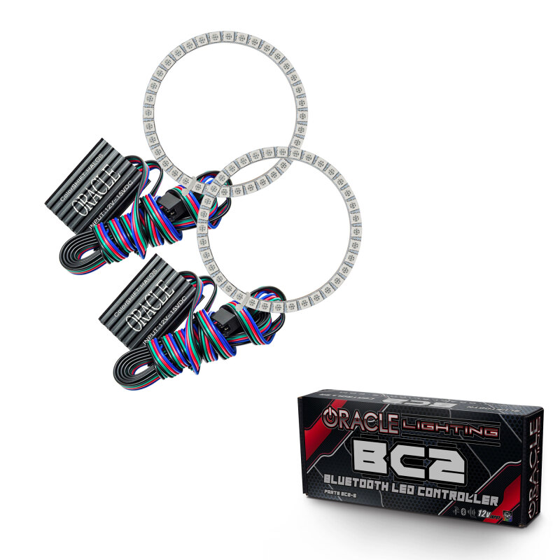 Oracle Ford Mustang 15-17 Halo Kit - ColorSHIFT w/ BC1 Controller