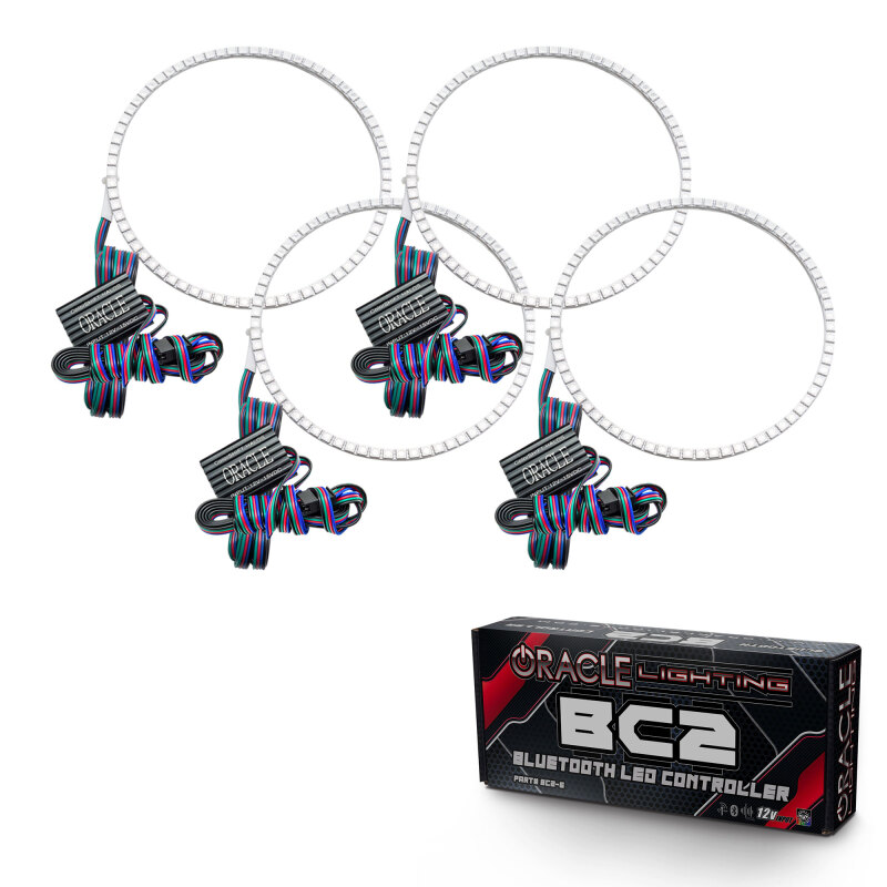 Oracle Cadillac CTS-V Sedan 10-12 Halo Kit - ColorSHIFT w/ BC1 Controller