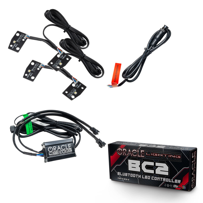 Oracle 2021 Ford Bronco DRL Upgrade w/ Halo Kit - ColorSHIFT w/ BC1 Controller