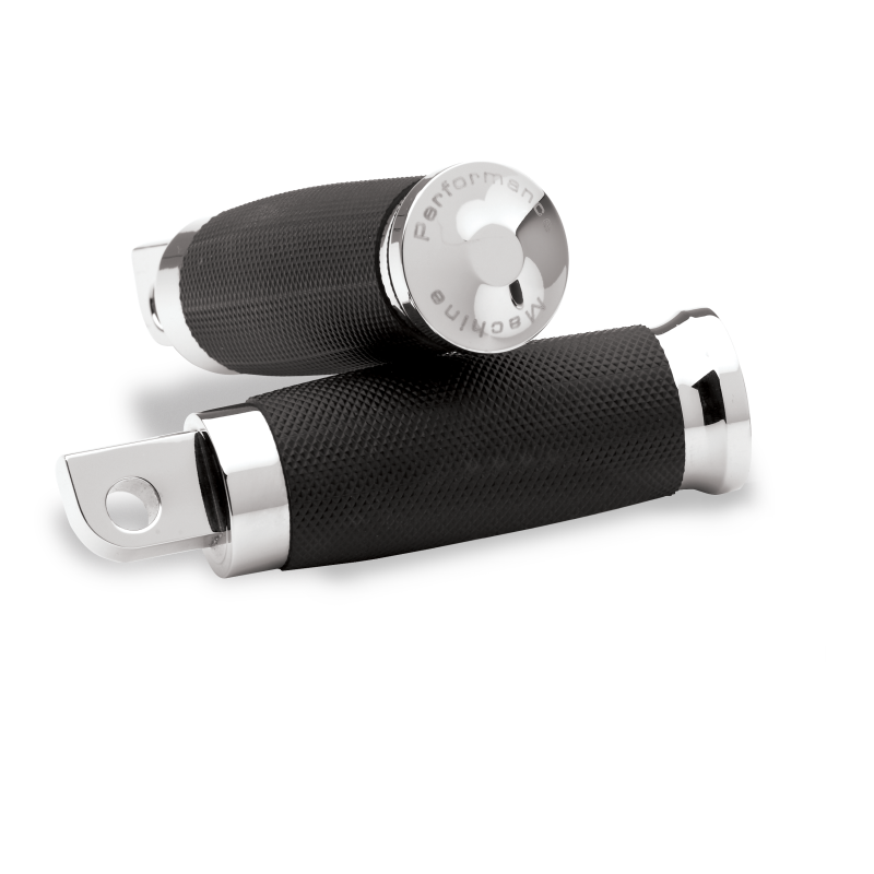 Performance Machine Footpegs Contour - Chrome