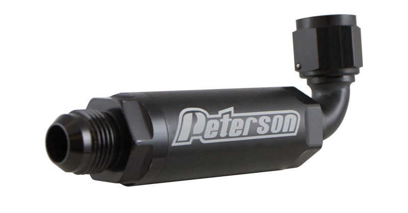 Peterson Fluid Systems Scavenge Filter -16AN 90 Degree