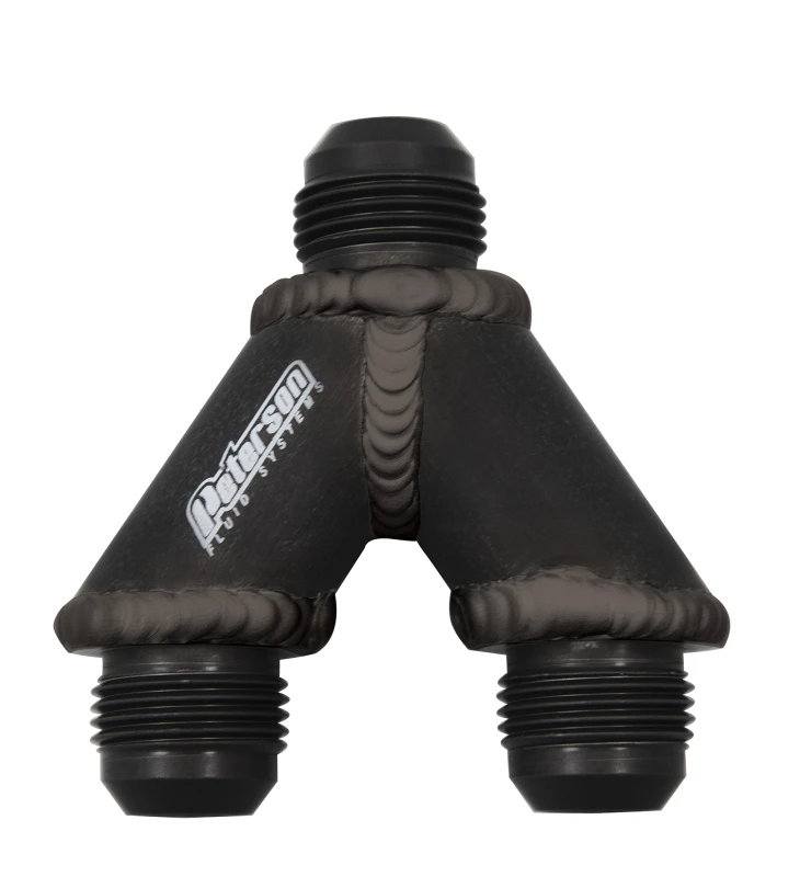 Peterson Fluid Systems Y-Manifold -20AN Male To -16/16