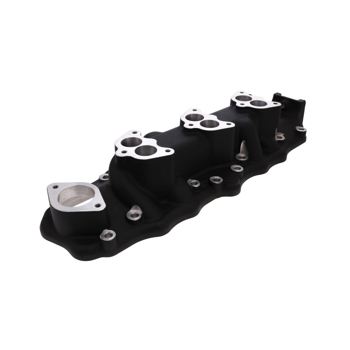 1949-1953 Ford & Mercury Flathead 8BA 8RT Triple Deuce 3x2 Aluminum Intake Manifold - Black