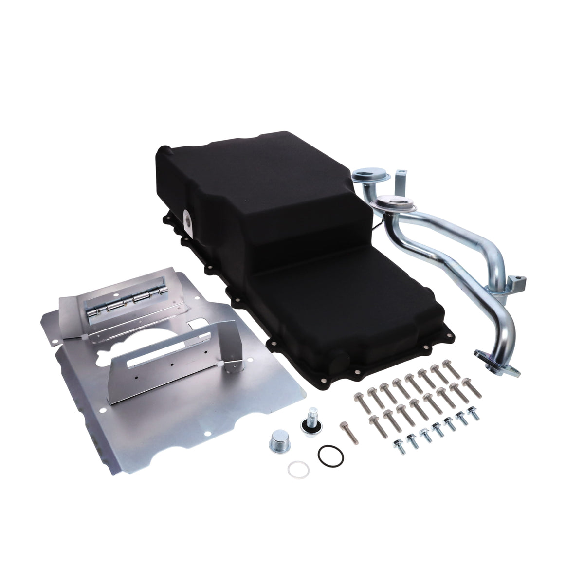Ford Coyote Swap Oil Pan for 53-79 Ford Trucks - Black