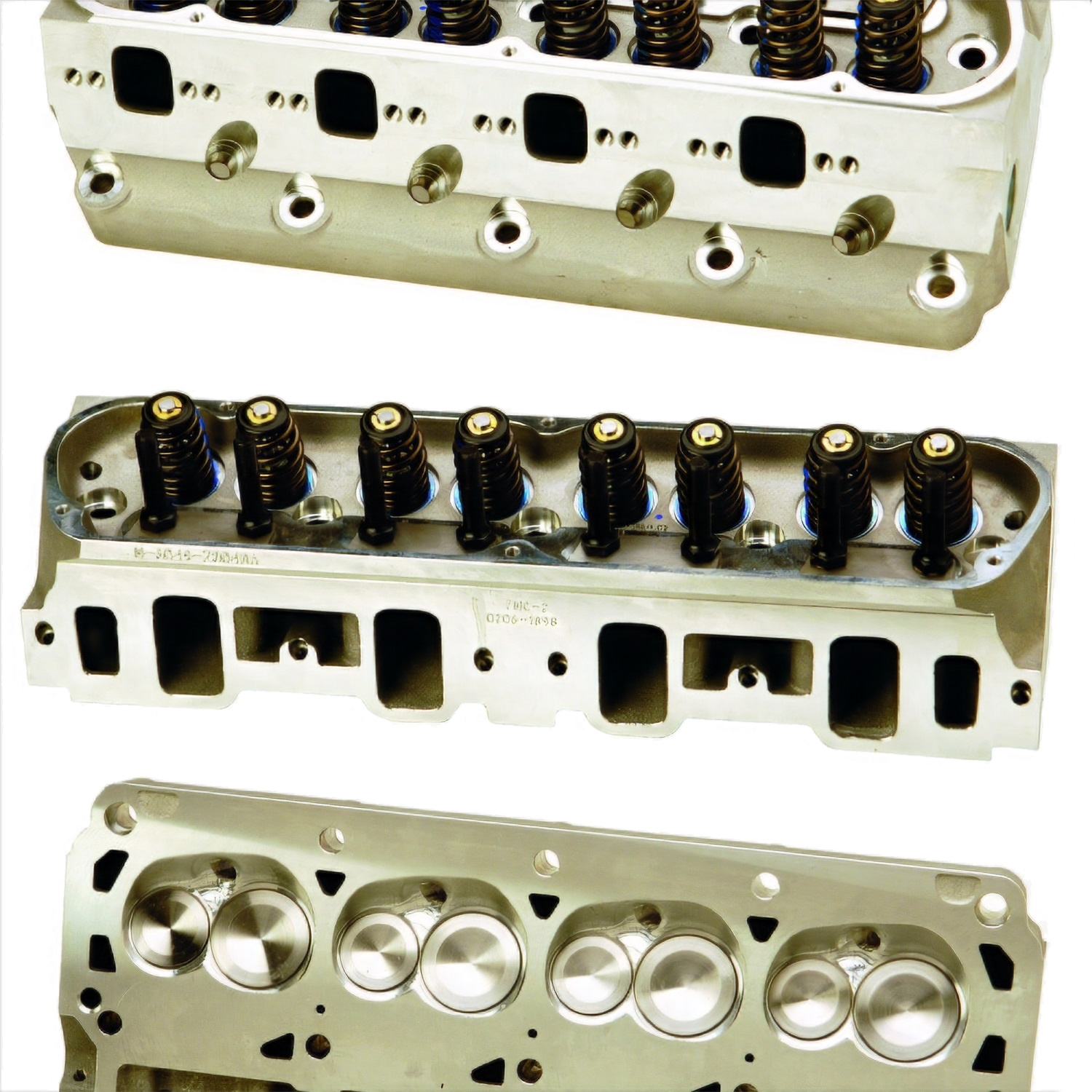 302/351W "Z-Head" Aluminum-Assembled 63CC With 7MM Valve (M-6049-Z304DA7)