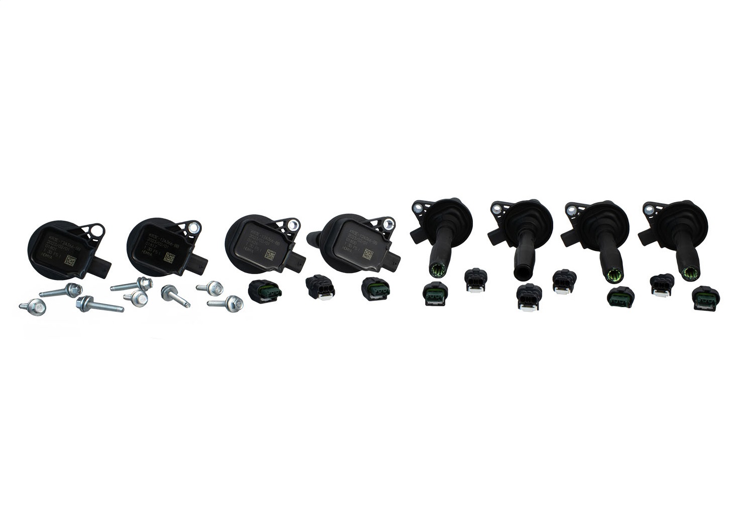 Early 5.0L Coyote Engine Ignition Coil Set (8) (M-12029-M50C)