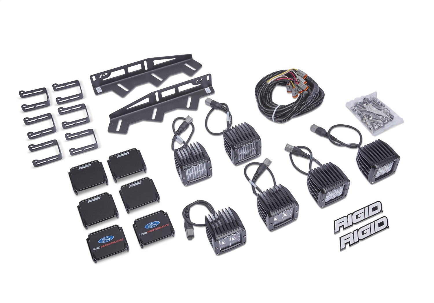 2017-2020 Ford Performance Parts By Rigid F-150 Raptor Off-Road Fog Light Kit (M-15200-RFL)