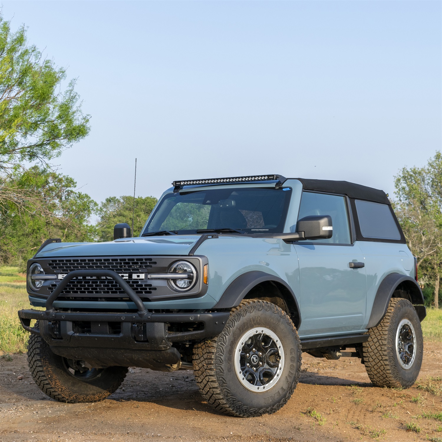 2021- 2025 Ford Bronco Roof Mounted Off-Road Light Kit (M-15200K-BRL)
