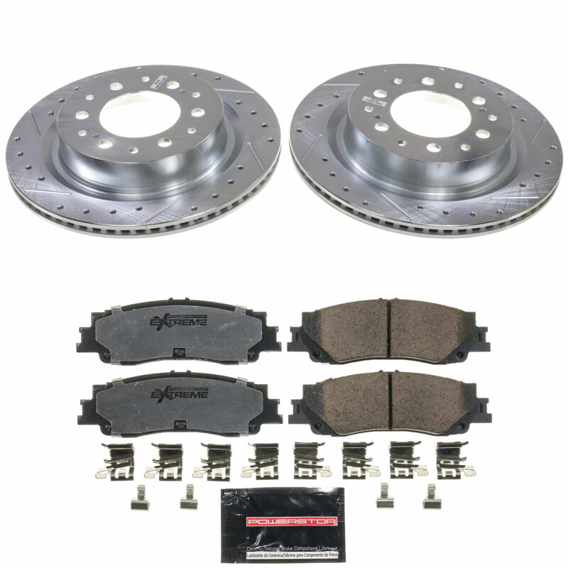 Power Stop 23-24 Toyota Sequoia Rear Z36 Truck & Tow Brake Kit