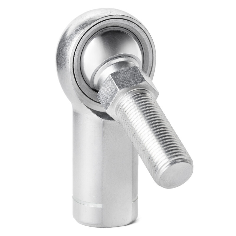 QA1 H Series 3-Pc Rod End - Female/Left Hand - .75in Bore x 3/4-16 w/Stud - Alloy Steel