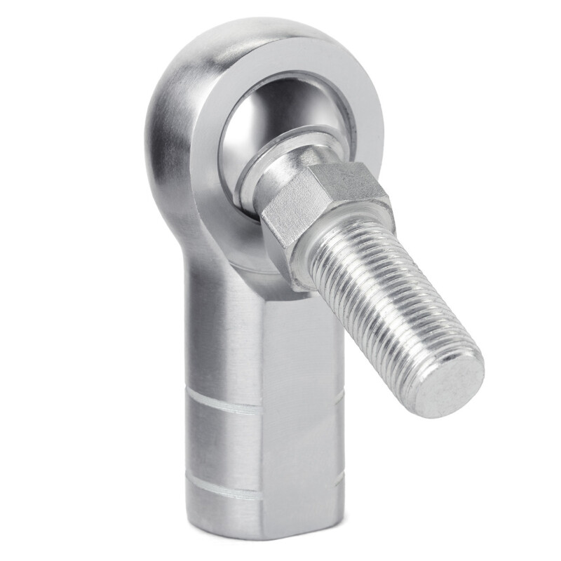 QA1 X Series Endura Rod End - Female/Left Hand - 12mm Bore x M12x1.75 w/Stud - Alloy Steel
