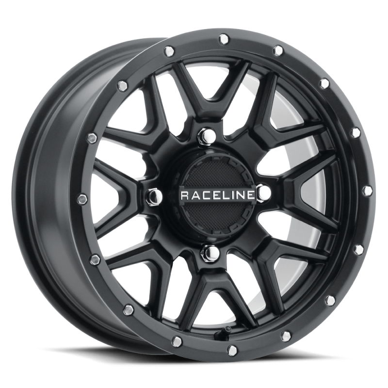 Raceline A94B Krank 15x7in / 4x137 BP / 10mm Offset / 110.18mm Bore - Satin Black Wheel