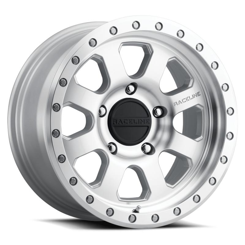 Raceline 959MC Avenger 2.0 18x9in / 8X180 BP / 0mm Offset / 130.81mm Bore - Machined CC