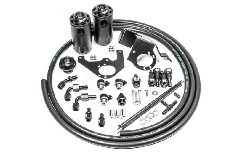 Radium Engineering 09-15 Cadillac CTS-V Dual Catch Can Kit