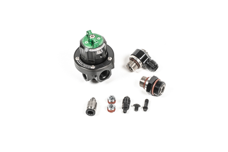 Radium Engineering Direct Mount Regulator (DMR), 8AN ORB - Green